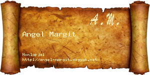 Angel Margit névjegykártya