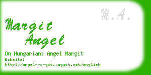margit angel business card